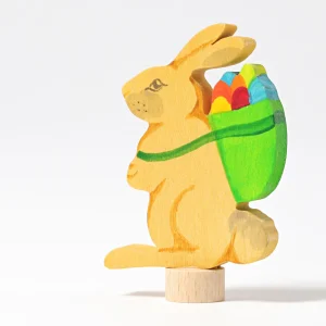 GRIMM'S Steckfigur Hase mit Korb