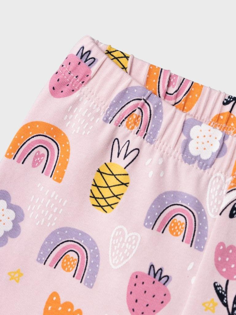 Name It Baby - Vandora Biker Shorts in Parfait Pink Regenbogen – Bild 3